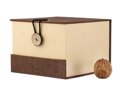 Подарочная коробка для чайников # 34944 ДеревоТкань
